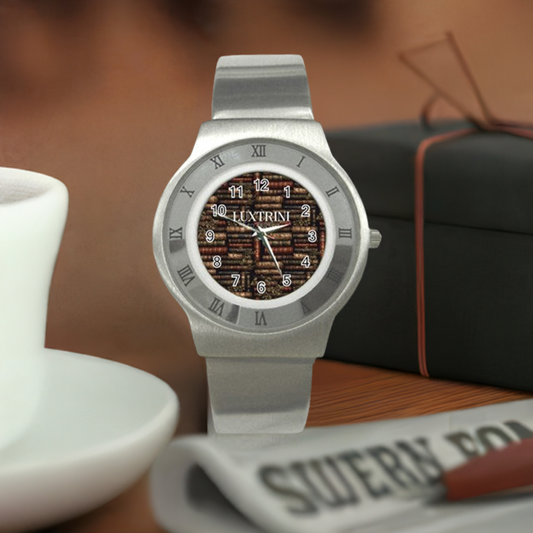 The Librarian Stainless Steel Watch