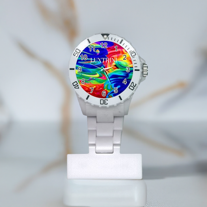 Rainbow Confusion Plastic Nurses Watch