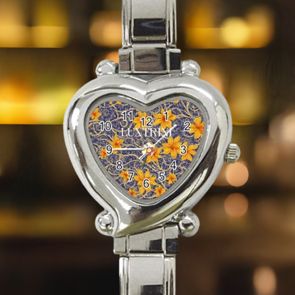 Jasmine Heart Italian Charm Watch