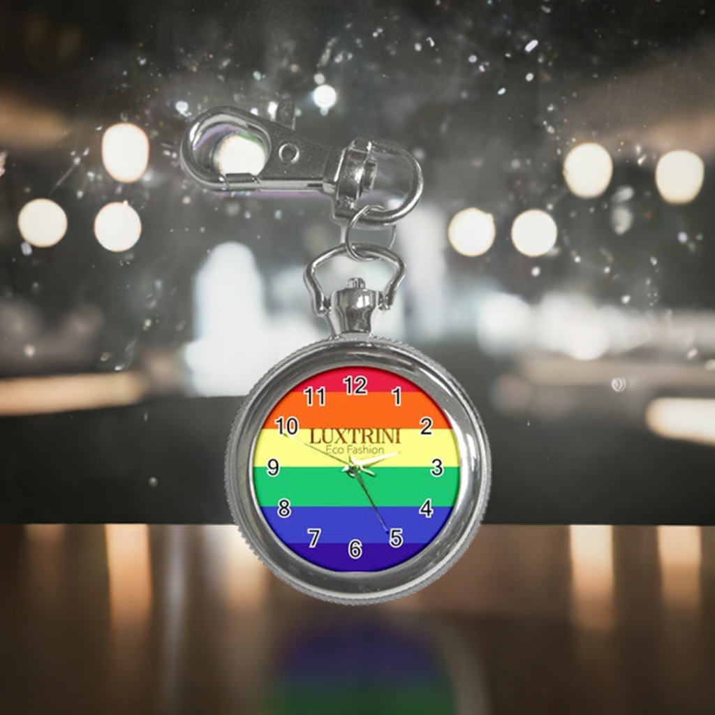 LGBTQ Rainbow Pride #12 Key Chain Watch