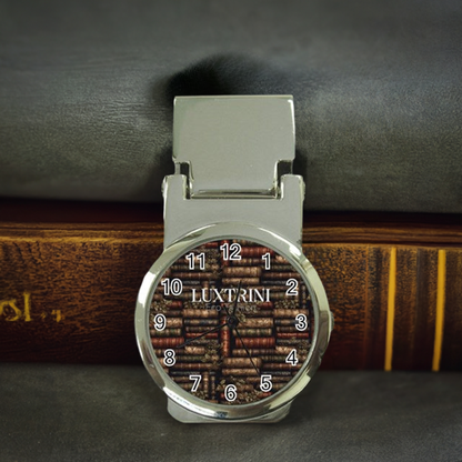 The Librarian Money Clip Watch