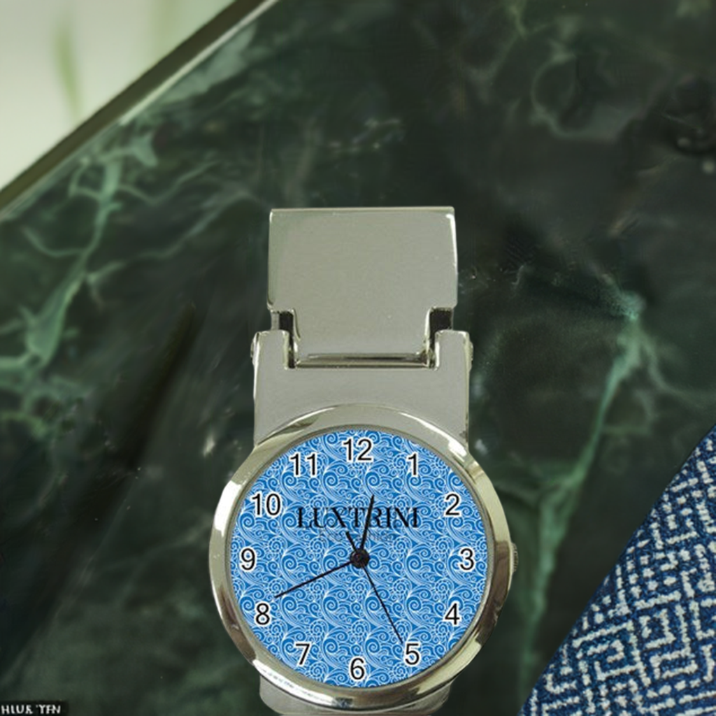 Blue Wind Money Clip Watch