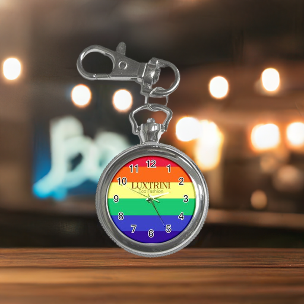 LGBTQ Rainbow Pride #12 Key Chain Watch