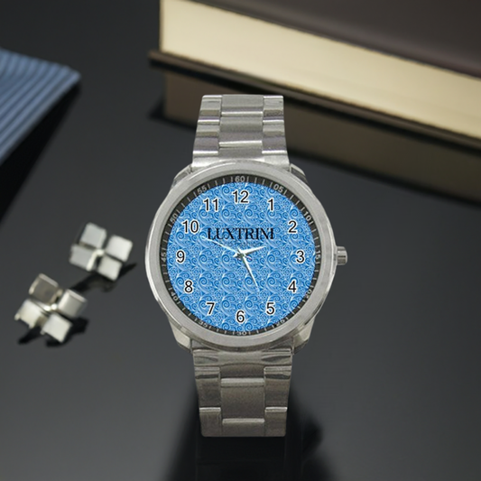 Blue Wind Sport Metal Watch