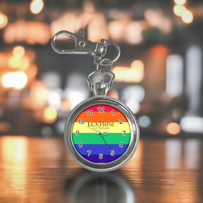 LGBTQ Rainbow Pride #12 Key Chain Watch