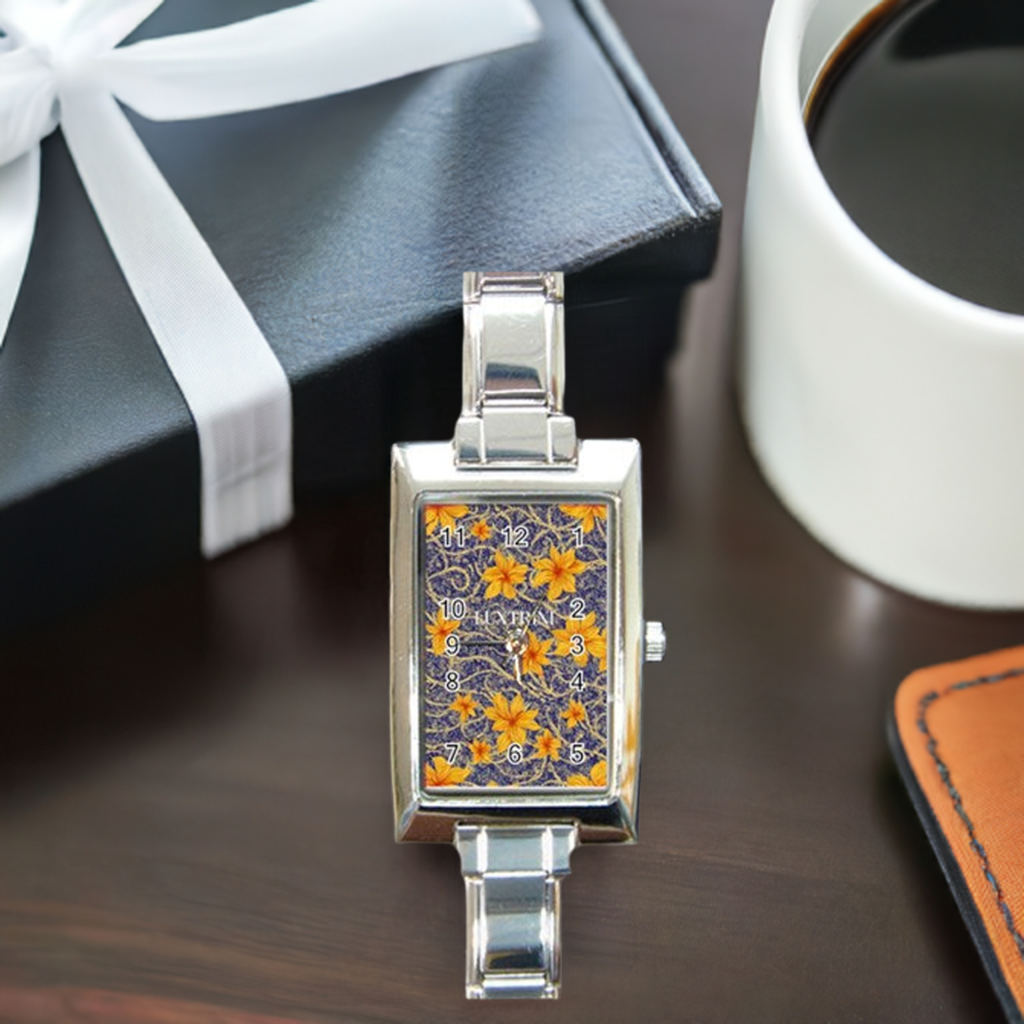 Jasmine Rectangle Italian Charm Watch