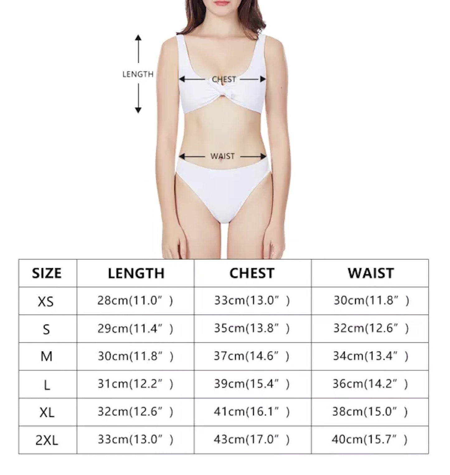 LGBT Pride Motif Women's Bow Front Bikinis Swimsuit