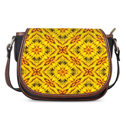 Yellow Toghu:  Northwestern Cameroon Saddle Bags