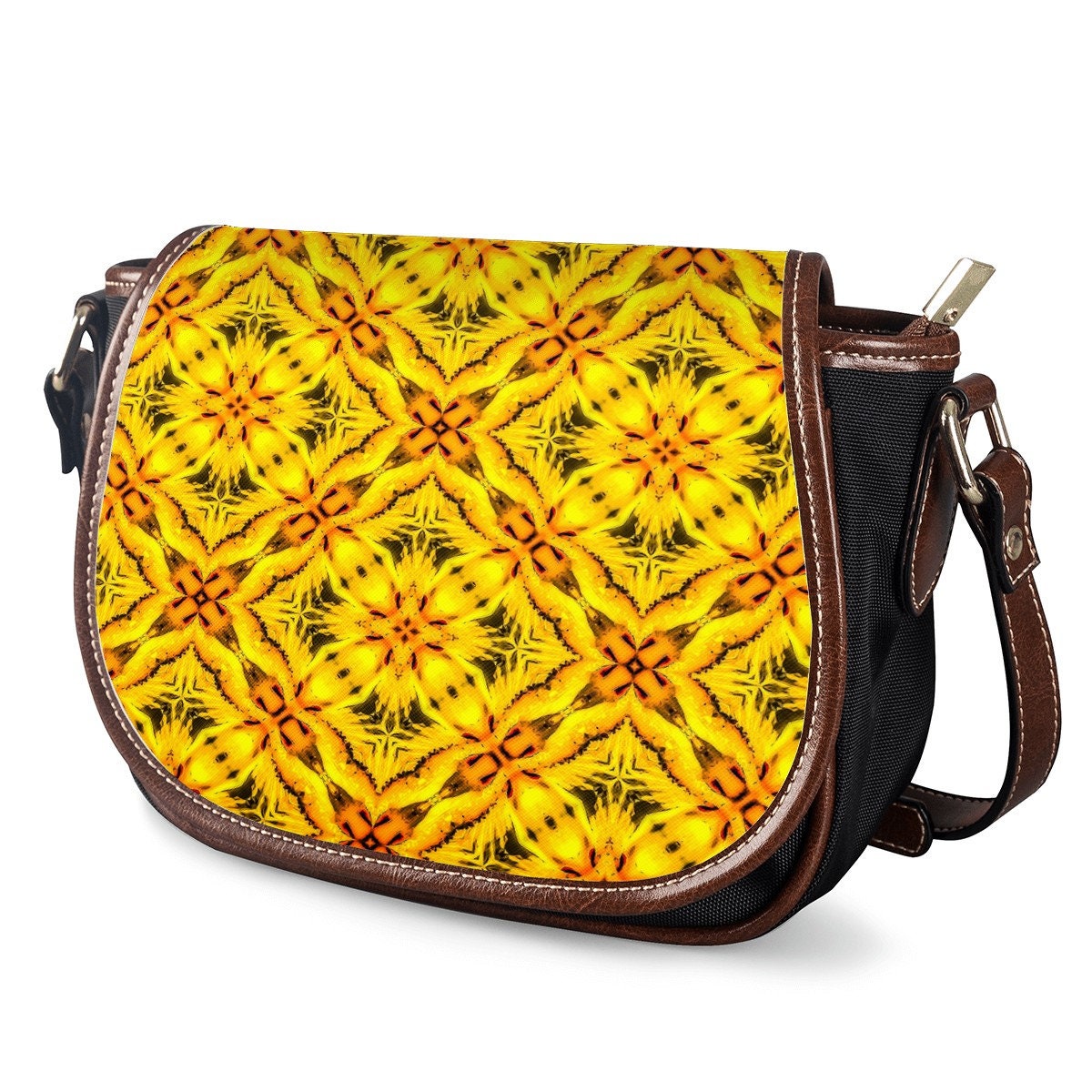 Yellow Toghu:  Northwestern Cameroon Saddle Bags