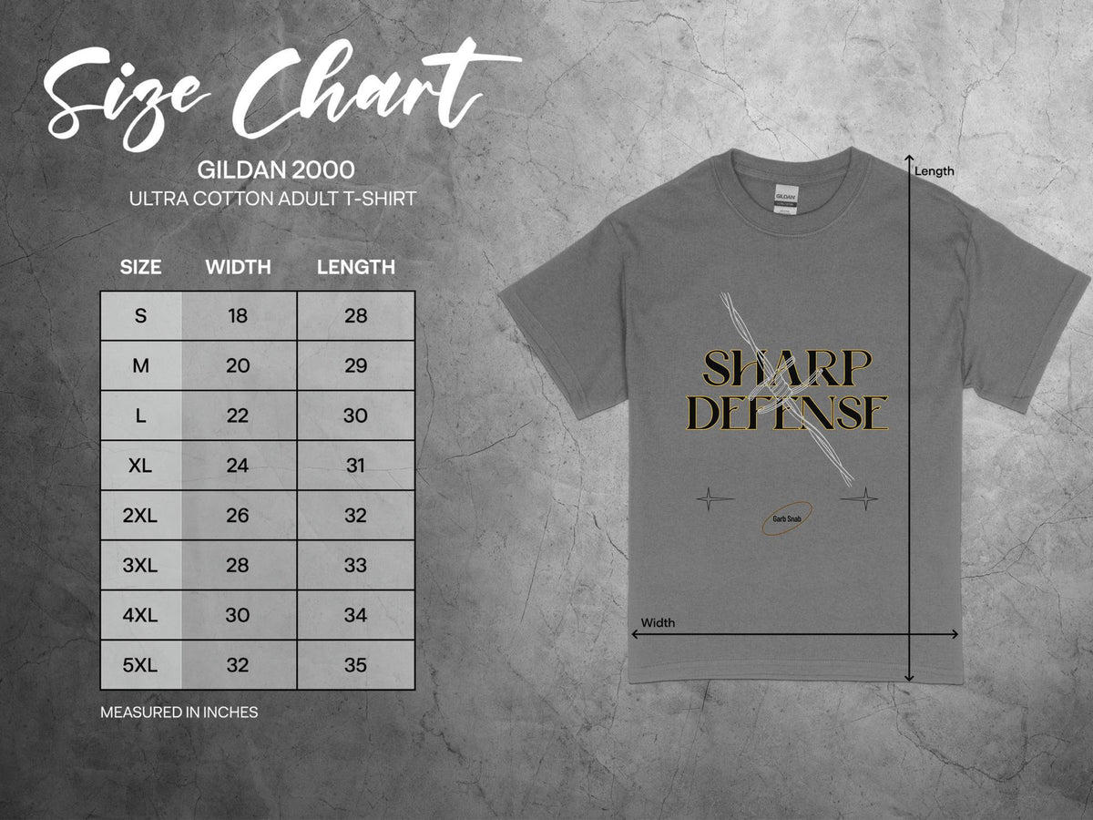 The Sharp Defense T-shirt for Men and Women