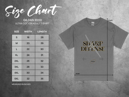The Sharp Defense T-shirt for Men and Women