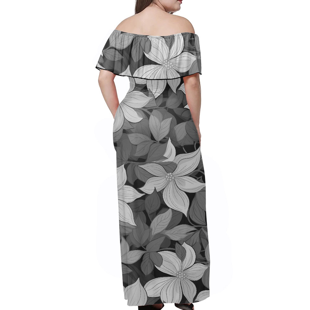 Women's Off The Shoulder short sleeve dress