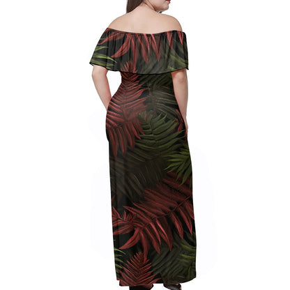 Women's Off The Shoulder short sleeve dress