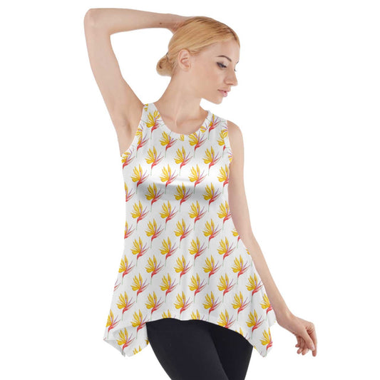 Side Drop Tank Tunic Orchid 45722 - Luxtrini, LLC