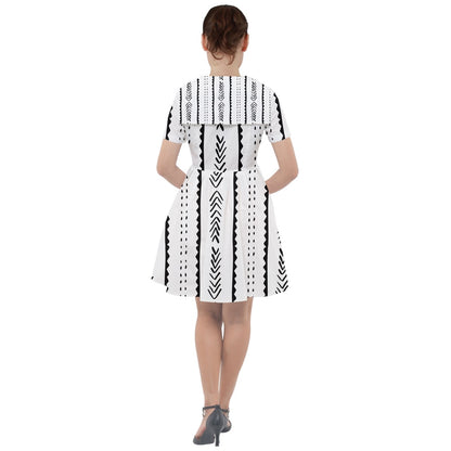 African | Ethnic | Mudcloth | #20 Sailor Dress