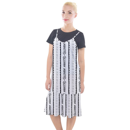 African | Ethnic | Mudcloth | #20 Camis Fishtail Dress