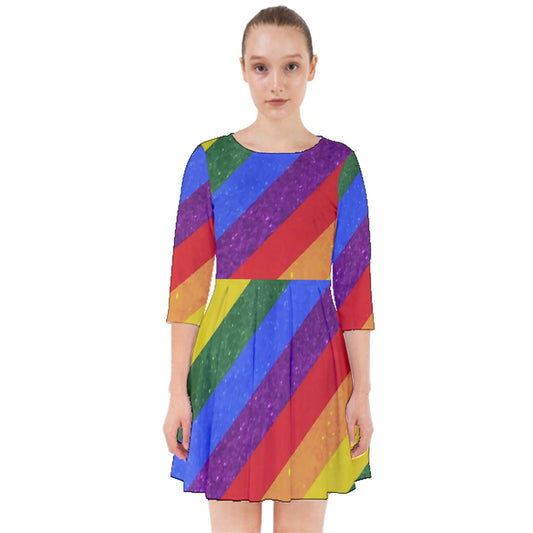 Smock Dress - Rainbow Pride - Luxtrini, LLC