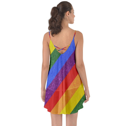 Love the Sun Cover Up - Rainbow Pride - Luxtrini, LLC