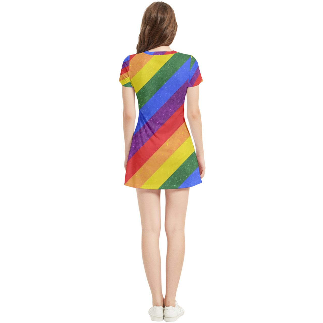 Women's Sports Skirt - Rainbow Pride - Luxtrini, LLC