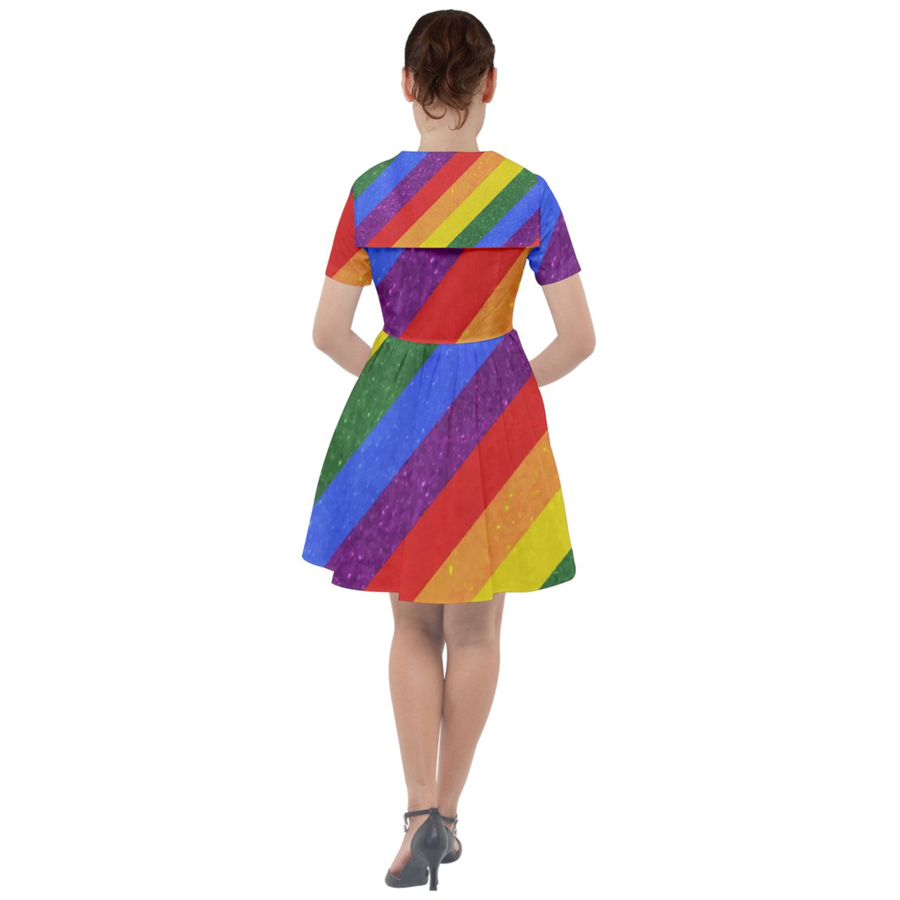 Sailor Dress - Rainbow Pride - Luxtrini, LLC