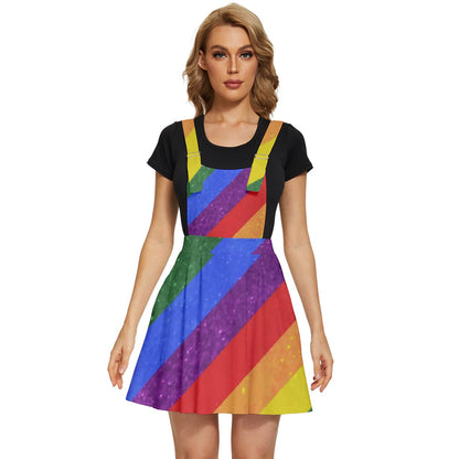 Apron Dress - Rainbow Pride - Luxtrini, LLC