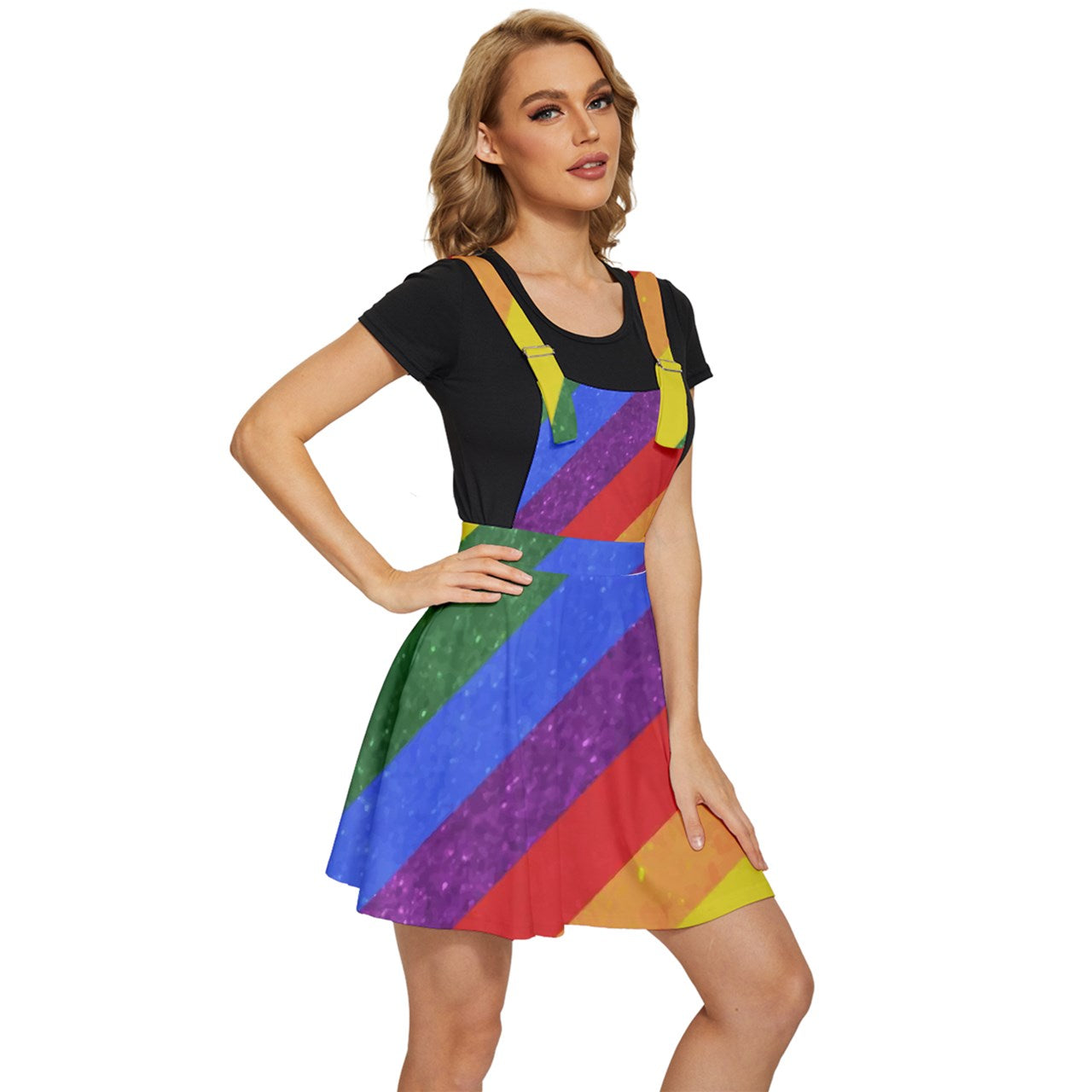 Apron Dress - Rainbow Pride - Luxtrini, LLC