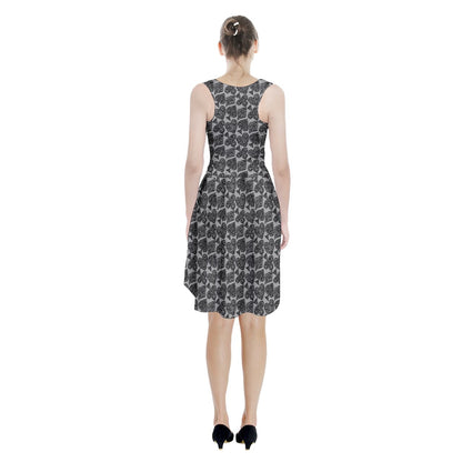 Playingcards-grey Racerback Midi Dress - Luxtrini, LLC