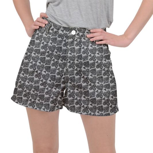 Playingcards-grey Ripstop Shorts - Luxtrini, LLC