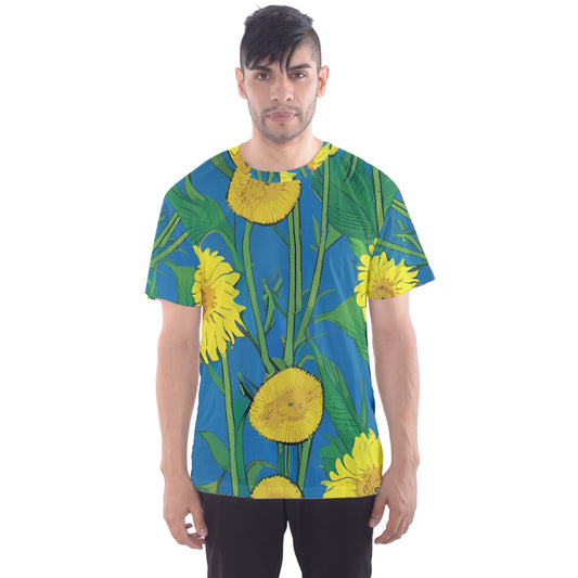 Sunflower Men's Sport Mesh Tee