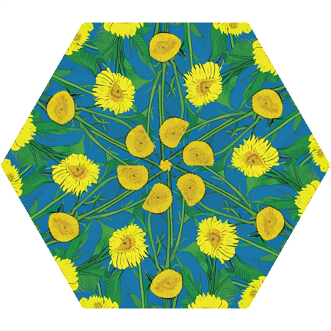 Sunflower Mini Folding Umbrella