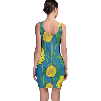 Sunflower Bodycon Dress