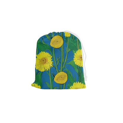 Sunflower Drawstring Pouch (Small)