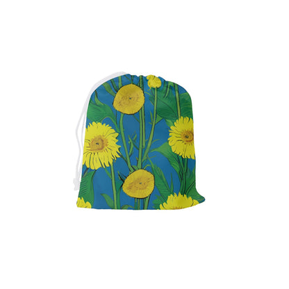 Sunflower Drawstring Pouch (Small)