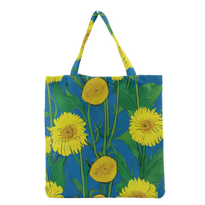 Sunflower Grocery Tote Bag