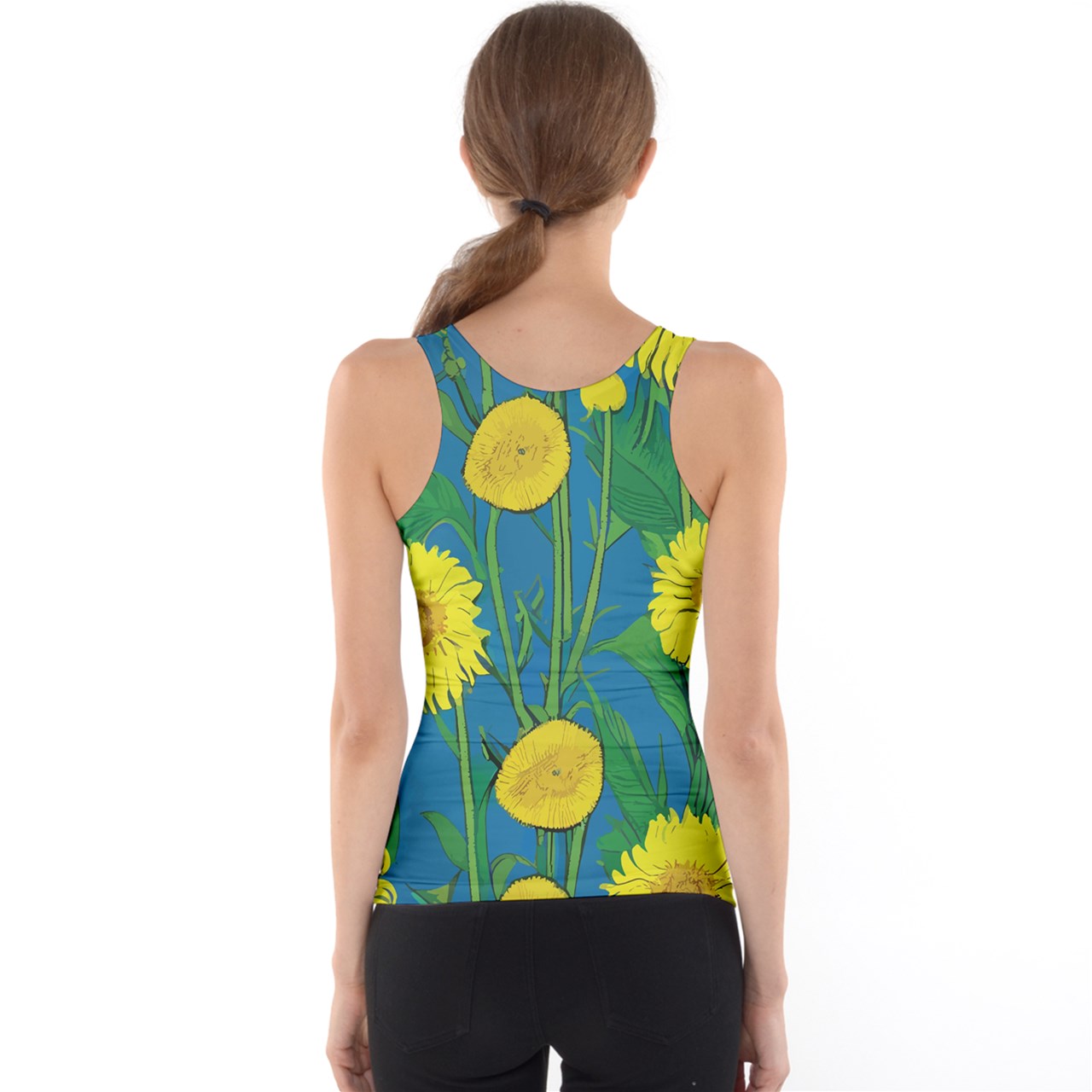 Sunflower Tank Top