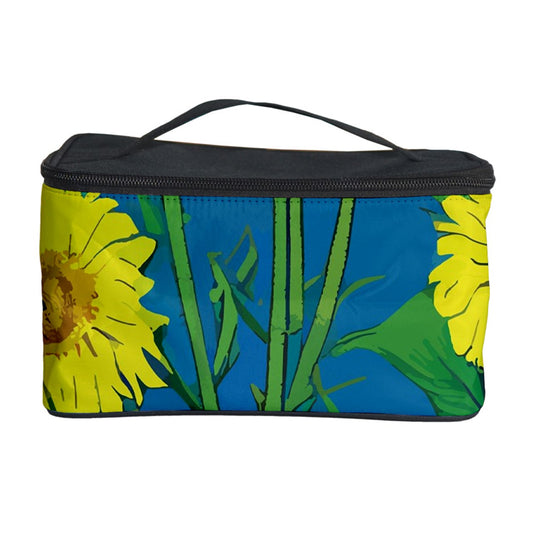 Sunflower Cosmetic Storage Case