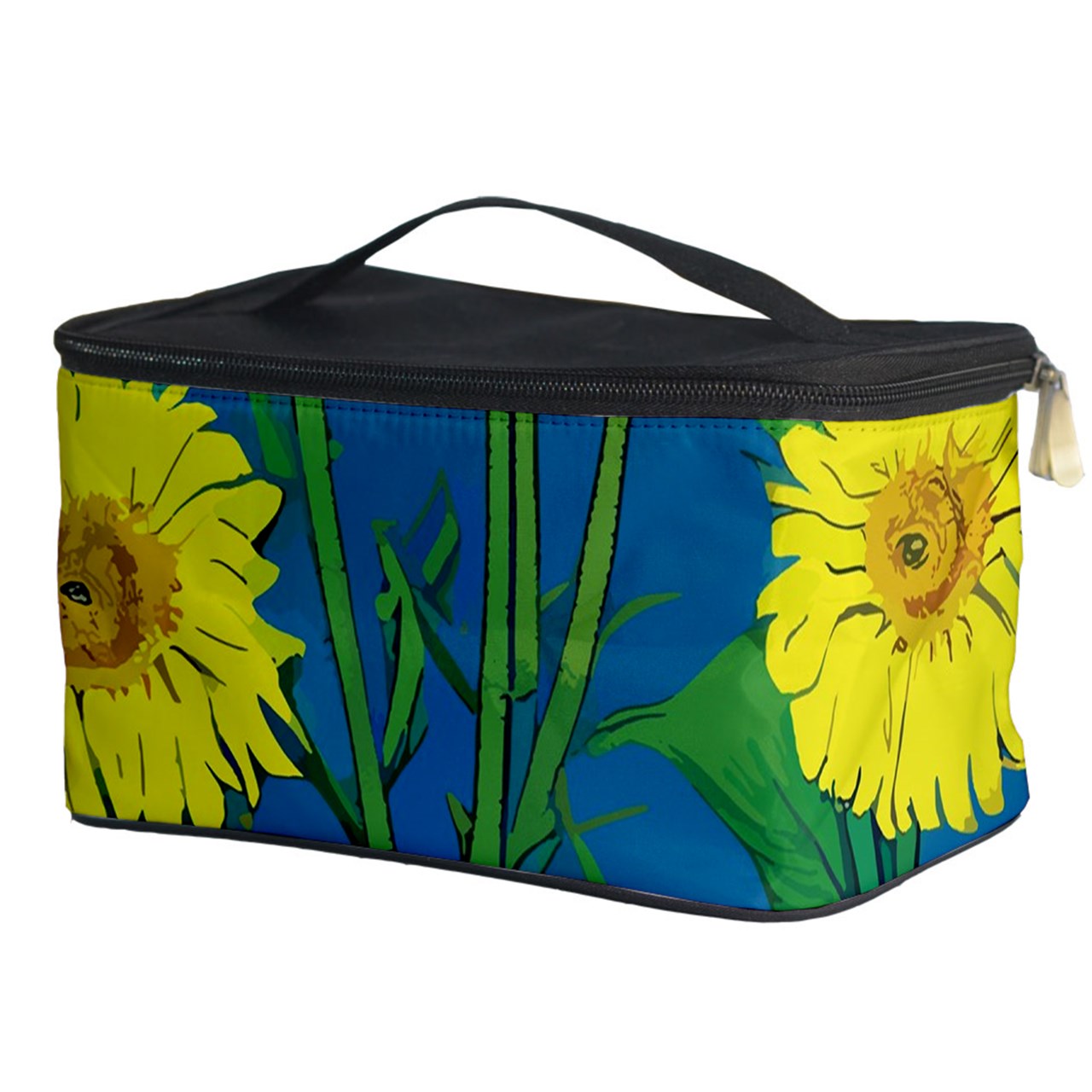 Sunflower Cosmetic Storage Case