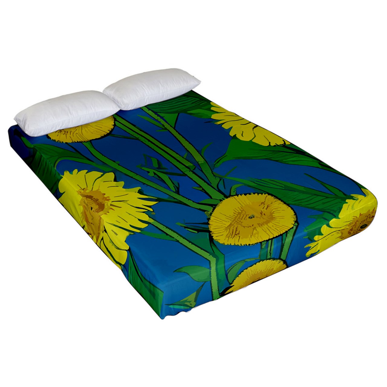 Sunflower Fitted Sheet (California King Size)