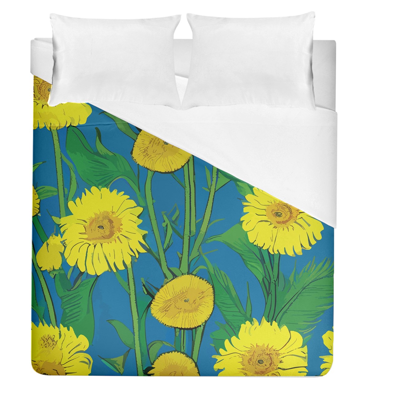 Sunflower - Duvet Cover - (Queen Size)