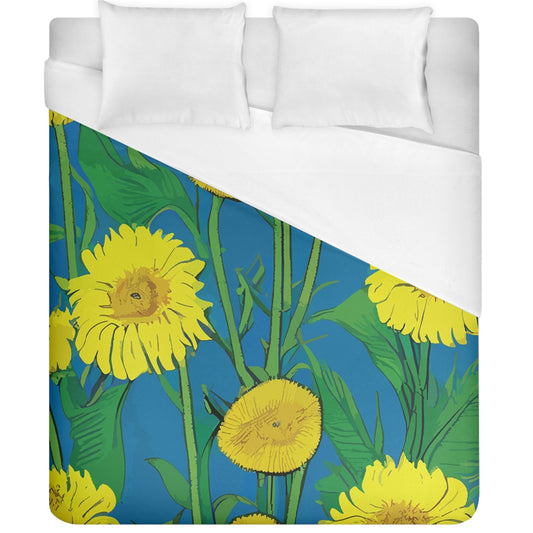 Sunflower - Duvet Cover - (California King Size)