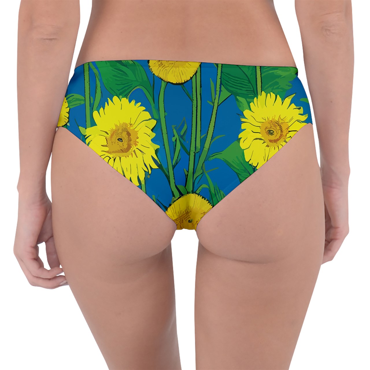 Sunflower Reversible Classic Bikini Bottoms