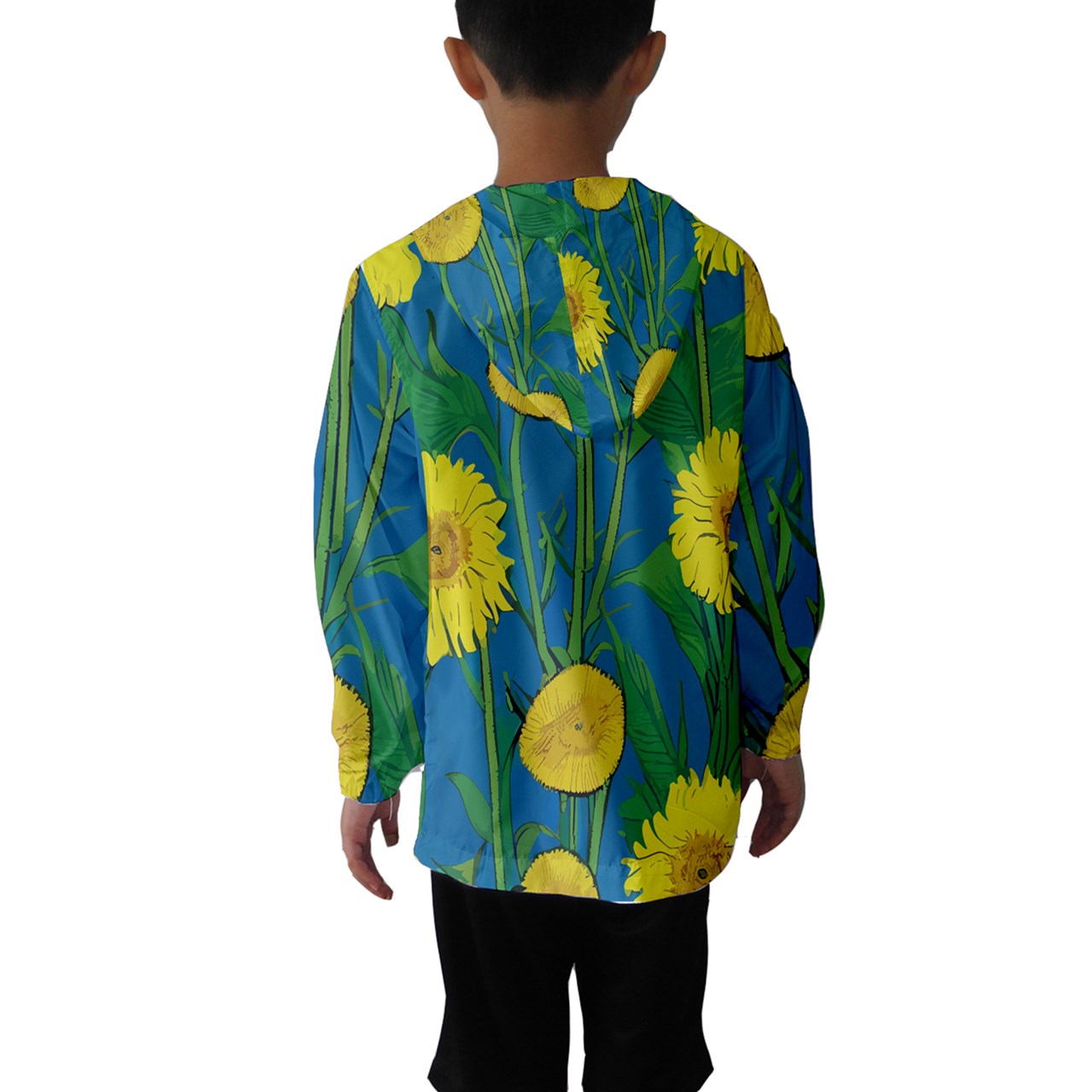 Sunflower Kids' Hooded Windbreaker