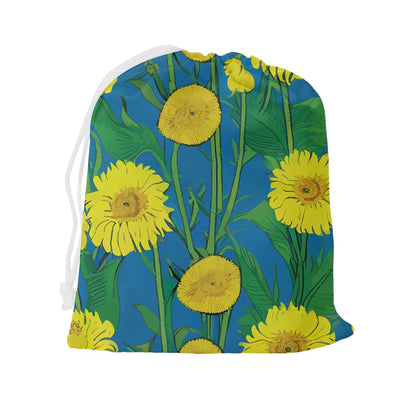 Sunflower Drawstring Pouch (2XL)