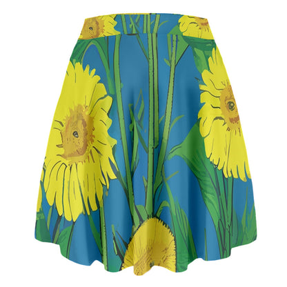 Sunflower High Waist Skirt