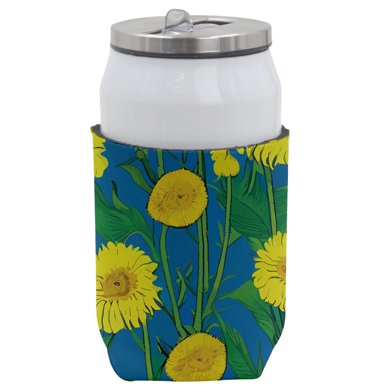 Sunflower Can Cooler