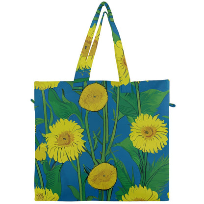 Sunflower Canvas Travel Bag