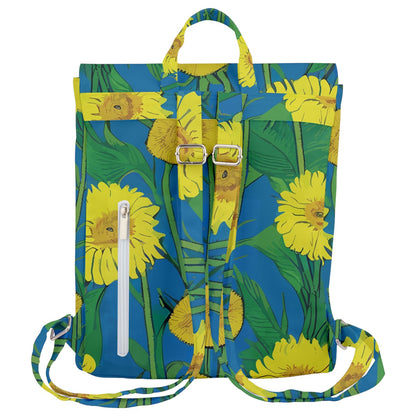 Sunflower Flap Top Backpack