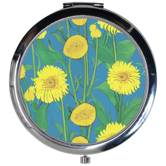 Sunflower Mini Round Mirror