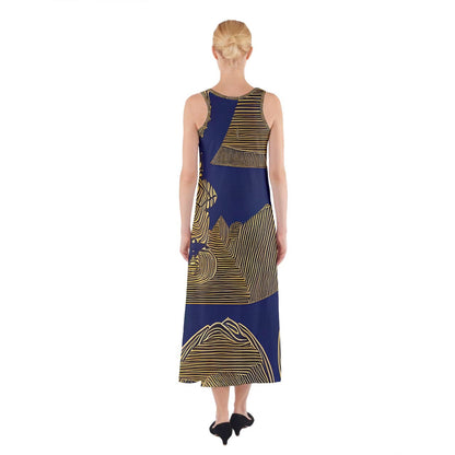 African | Ethnic | Sleeveless Maxi Dress