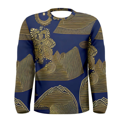 African | Ethnic  Men's Long Sleeve Tee